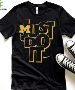 Jordan Youth Michigan Wolverines Just Do It T Shirt