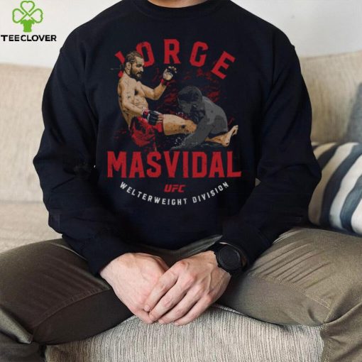 Jorge Masvidal Body Kick WHT Shirt