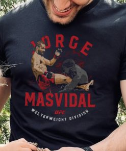 Jorge Masvidal Body Kick WHT Shirt