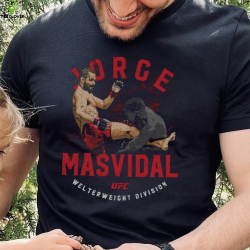 Jorge Masvidal Body Kick WHT Shirt