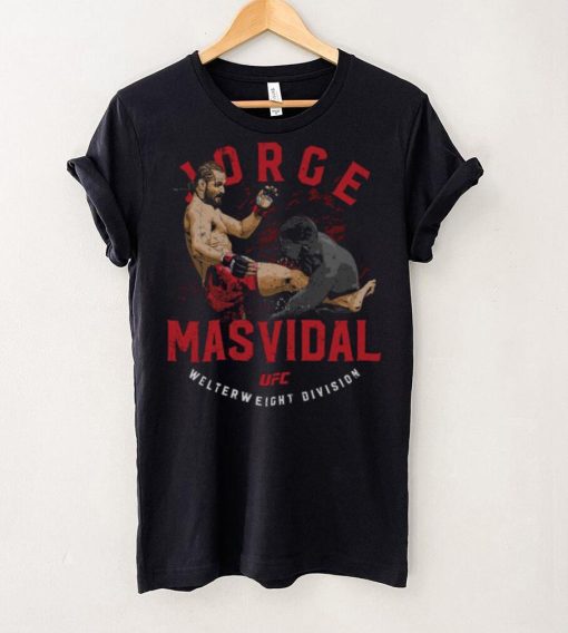 Jorge Masvidal Body Kick WHT Shirt