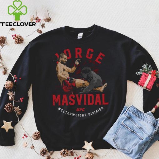 Jorge Masvidal Body Kick WHT Shirt