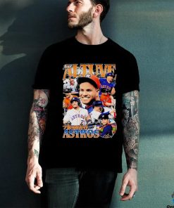 Jose Altuve Houston Astros baseball signature graphic shirt