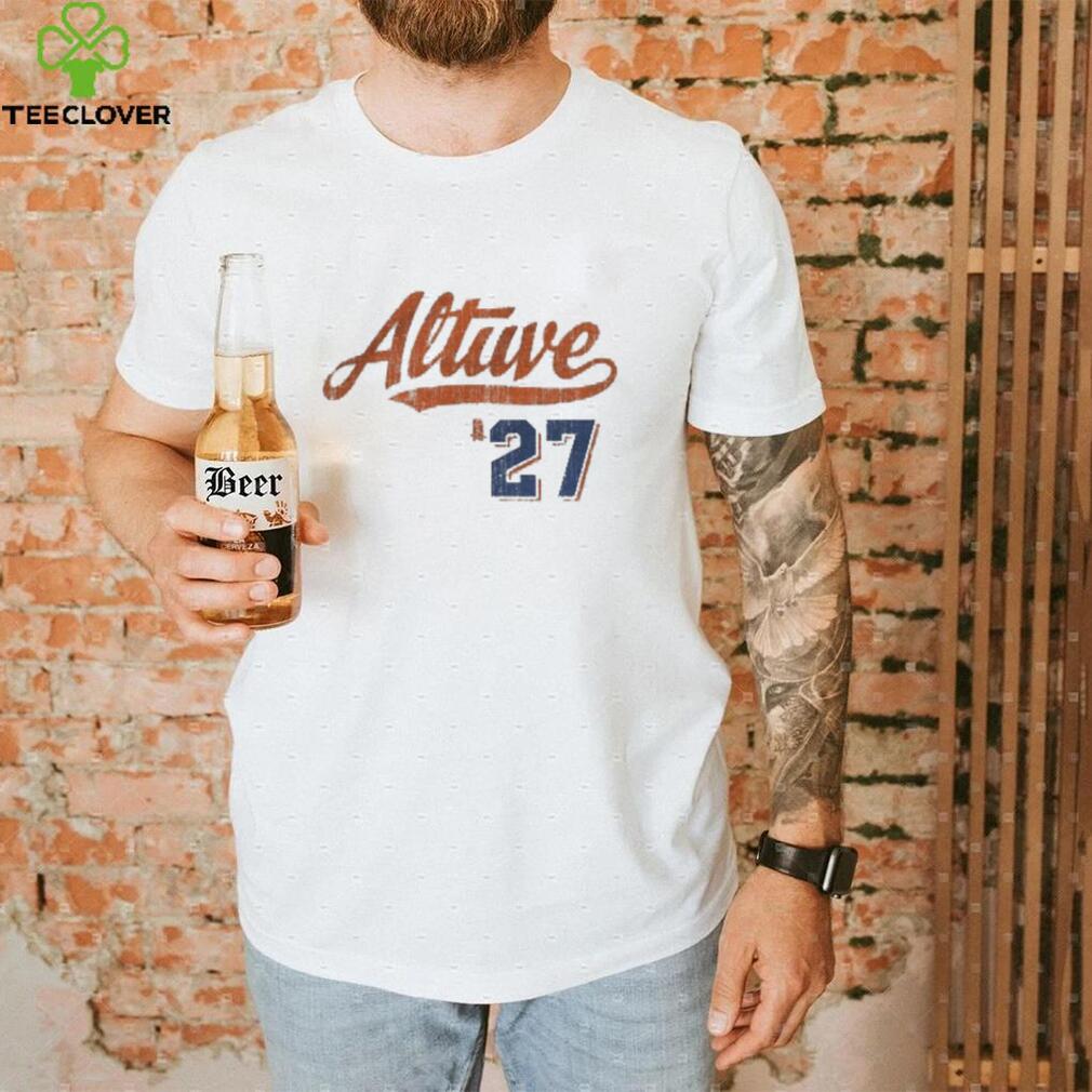 Jose Altuve Script O Shirt Jose Altuve Script O Shirt