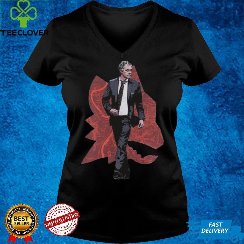 Jose Mourinho Manager Win AS Roma UEFA 2021 2022 Champions Shirt Jose Mourinho Manager Win AS Roma UEFA 2021 2022 Champions Shirt