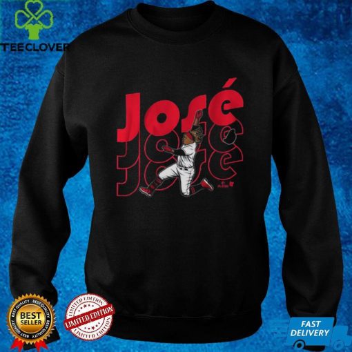 Jose Ramirez_ Jose Jose Jose Shirt+Hoodie   MLBPA Licensed