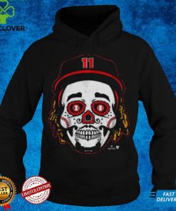 Jose Ramirez_ Sugar Skull Shirt + Hoodie, Cleveland MLBPA