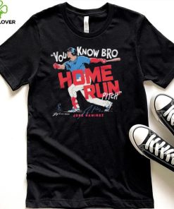 Jose ramirez you know bro home run pitch signature T shirts