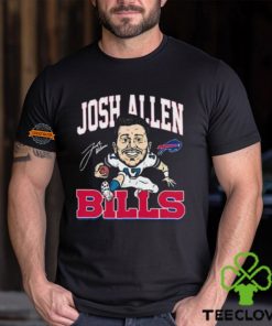 Josh Allen 17 Buffalo Bills Signature T Shirt