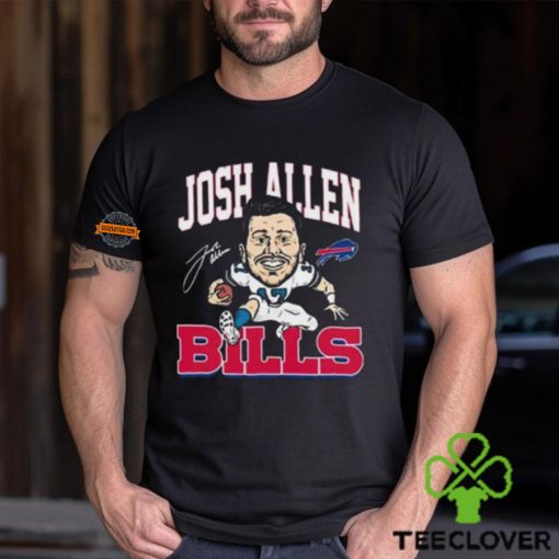 Josh Allen 17 Buffalo Bills Signature T Shirt