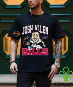 Josh Allen 17 Buffalo Bills Signature T Shirt