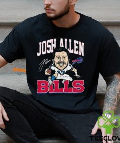 Josh Allen 17 Buffalo Bills Signature T Shirt