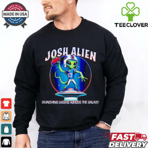 Josh Allen Alien Buffalo Bills Mafia Laser Galaxy Funny Limited Edition
