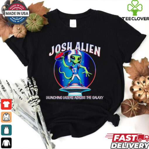 Josh Allen Alien Buffalo Bills Mafia Laser Galaxy Funny Limited Edition