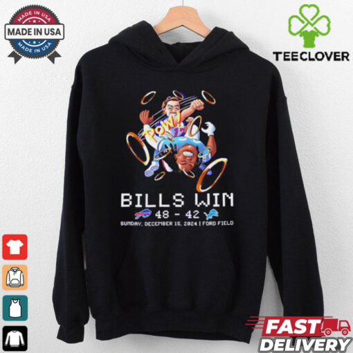 Josh Allen Best QB Ever Buffalo Bills Win Lions Fan shirt
