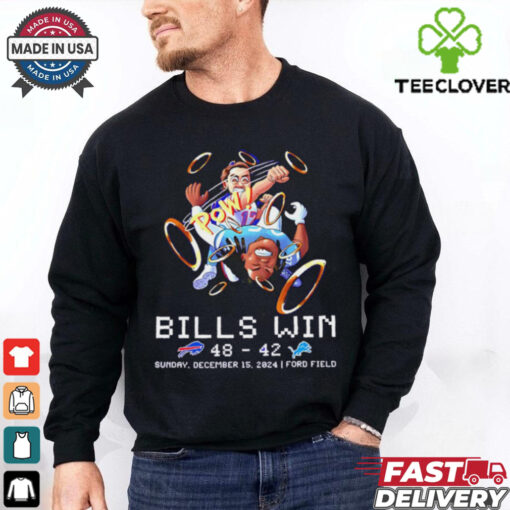 Josh Allen Best QB Ever Buffalo Bills Win Lions Fan shirt