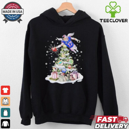 Josh Allen Buffalo Bills AFC East Merry Christmas Shirt