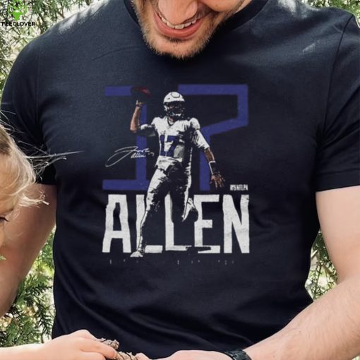 Josh Allen Buffalo Bills Bold Number Quarterback Shirt