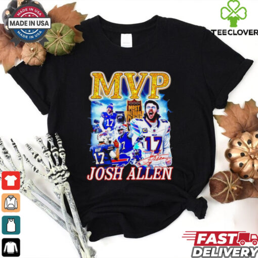 Josh Allen Buffalo Bills MVP player collage shirt
