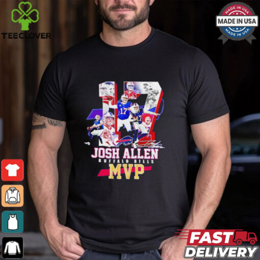 Josh Allen Buffalo Bills MVP signature shirt