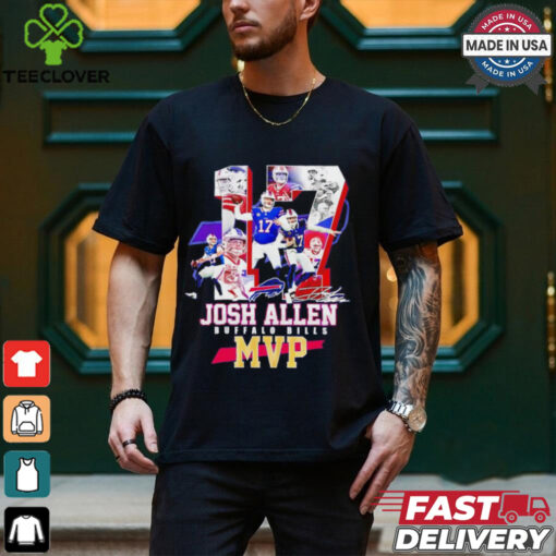 Josh Allen Buffalo Bills MVP signature shirt