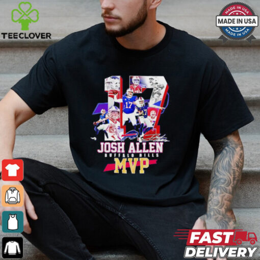 Josh Allen Buffalo Bills MVP signature shirt