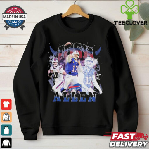 Josh Allen Buffalo Bills Notorious Player Christmas T Shirts