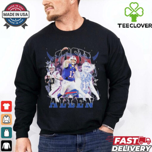 Josh Allen Buffalo Bills Notorious Player Christmas T Shirts