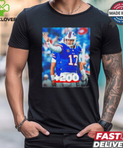 Josh Allen Buffalo Bills is your new MVP favorite he was +550 to win MVP pregame poster shirt