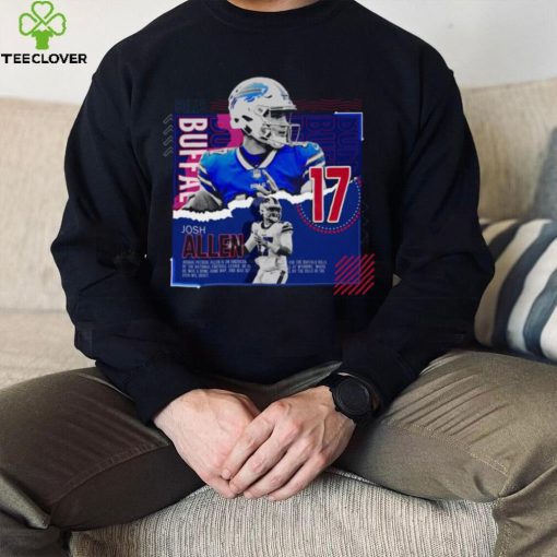 Josh Allen Football Paper Poster Bills T Shirt