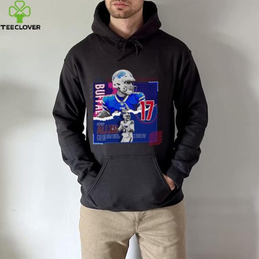 Josh Allen Football Paper Poster Bills T Shirt