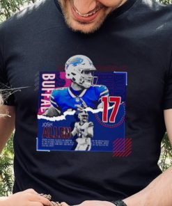 Josh Allen Football Paper Poster Bills T Shirt