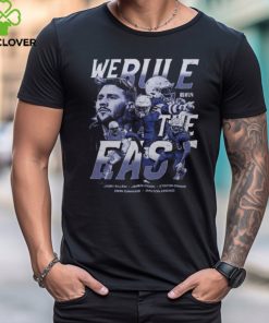 Josh Allen James Cook and Stefon Diggs Buffalo We Rule The East shirt