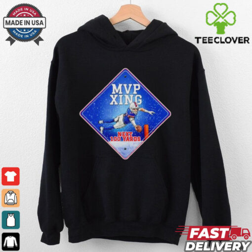 Josh Allen MVP Xing next 100 yards snow shirt for Fan