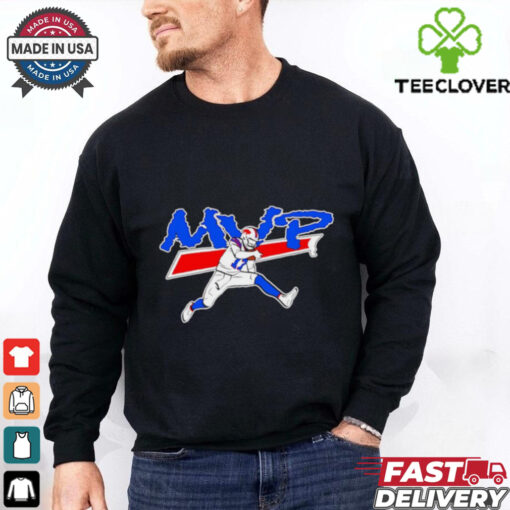 Josh Allen Mvp Buffalo Bills swing cartoon shirt
