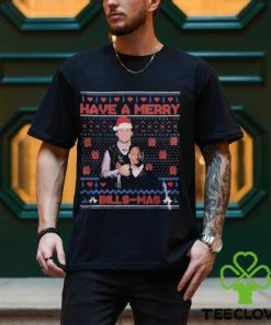 Josh Allen Stefon Diggs Buffalo Football Have a Merry Bill Mas 2023 Shirt