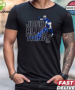 Josh Allen Things Buffalo Bills NFL t shirt