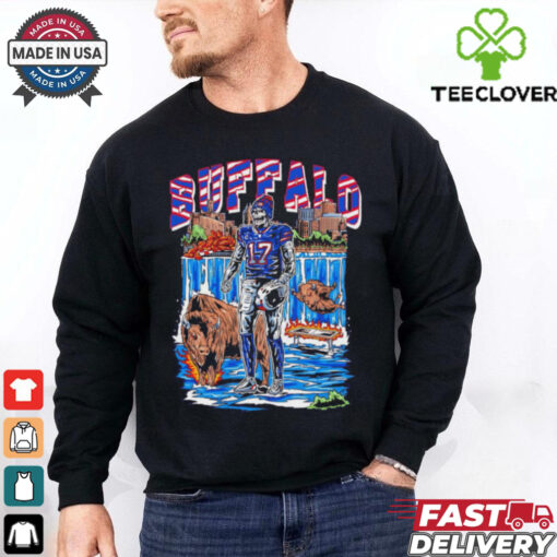 Josh Allen skeleton Buffalo death destroyer of tables shirt