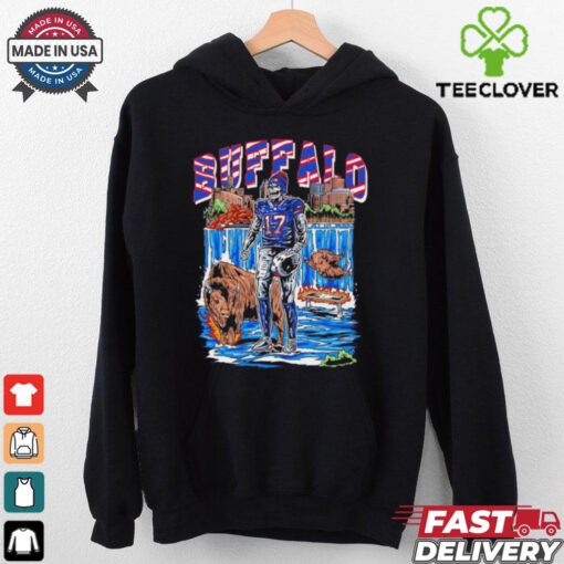 Josh Allen skeleton Buffalo death destroyer of tables shirt