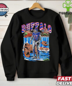 Josh Allen skeleton Buffalo death destroyer of tables shirt
