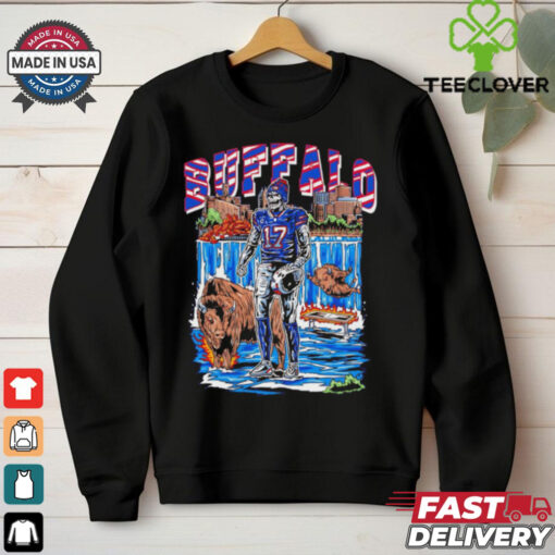 Josh Allen skeleton Buffalo death destroyer of tables shirt