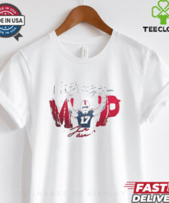 Josh Allen the real MVP Bills signature shirt