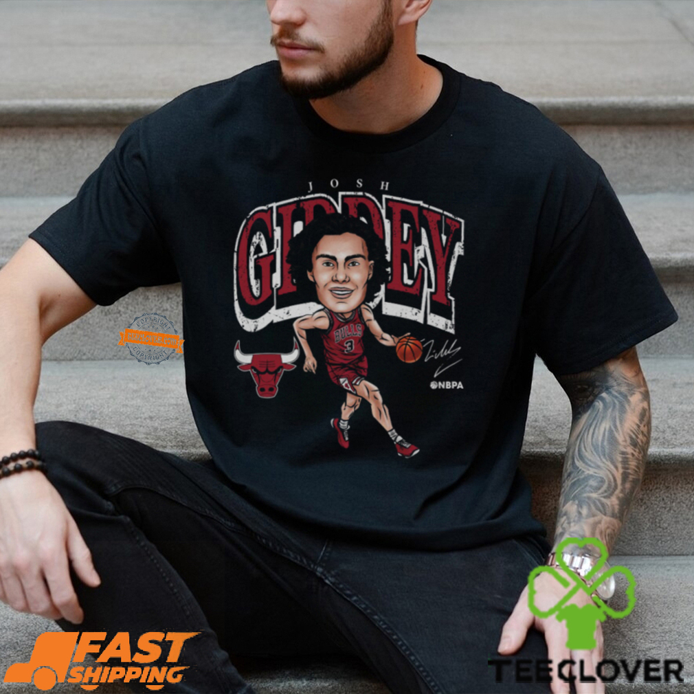 Josh Giddey Chicago Bulls Cartoon Shirt Josh Giddey Chicago Bulls Cartoon Shirt