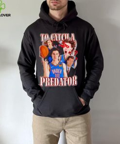 Josh Giddey to catch a Predator shirt