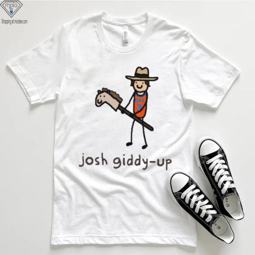 Josh Giddy Up art shirt