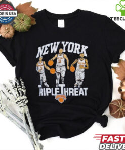 Josh Hart, Mikal Bridges And Jalen Brunson New York Basketball Triple Threat shirt