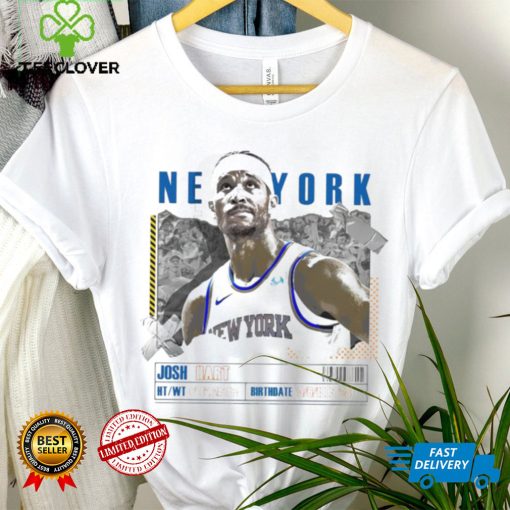 Josh Hart number 3 New York Knicks basketball player paper poster shirt
