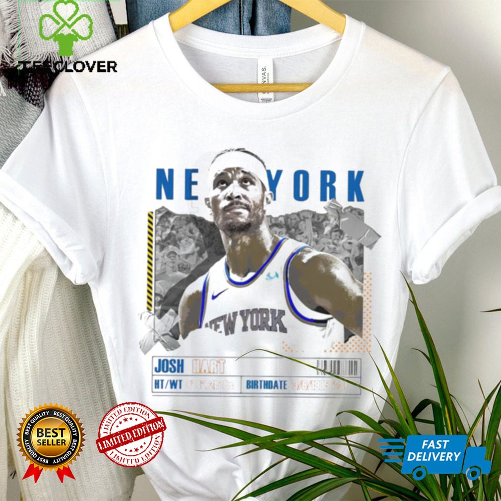 Josh Hart number 3 New York Knicks basketball player paper poster shirt Josh Hart number 3 New York Knicks basketball player paper poster shirt