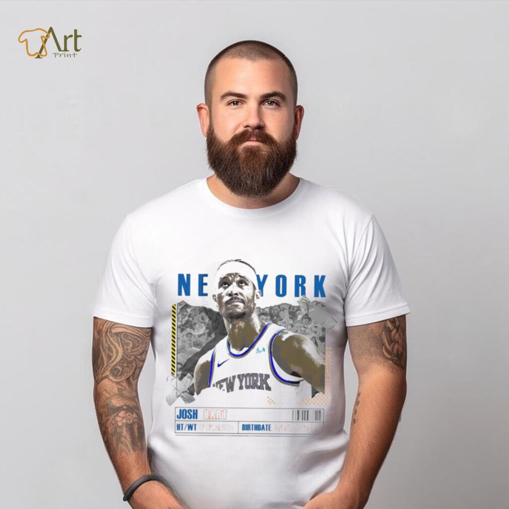 Josh Hart number 3 New York Knicks basketball player paper poster shirt Josh Hart number 3 New York Knicks basketball player paper poster shirt