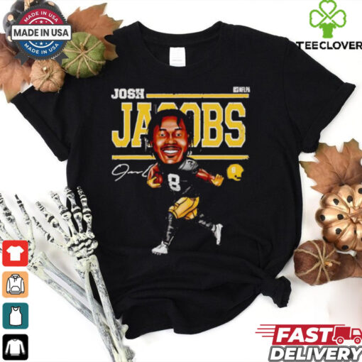 Josh Jacobs cartoon home run signature hoodie, sweater, longsleeve, shirt v-neck, t-shirt